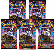 Pokemon Mega Entwicklung Dunkelnacht 5 Booster Packs - Deutsch NEU & OVP und BB-Toy-Trades-Toploader