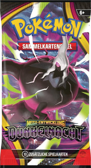 Pokemon Mega Entwicklung Dunkelnacht 5 Booster Packs - Deutsch NEU & OVP und BB-Toy-Trades-Toploader