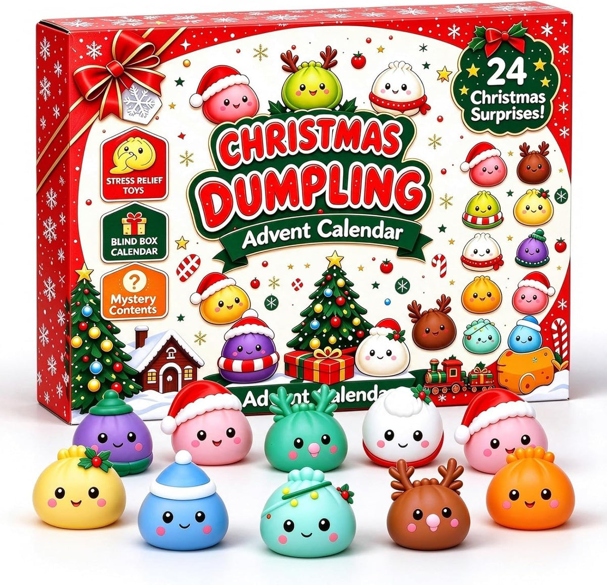 Squishy Christmas Advent Calendar 2026