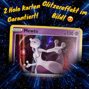 Pokemon Karten deutsch 50 Verschiedene Original Pokemon Karten + 1 V, VMAX, VSTAR oder Gx + 1 Selten + 3 Holo Rare 1 zufällige Pikachu, Glumanda, Bauz, Evoli aktuelle Sets + 1 Heartforcards® Toploader