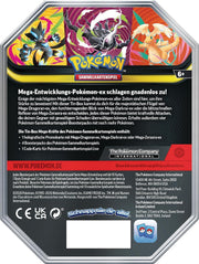 Pokemon Mega Entwicklung Dunkelnacht 5 Booster Packs - Deutsch NEU & OVP und BB-Toy-Trades-Toploader